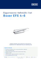 Boxer EFS 4-6 Sigurnosno-tehnički list HR
