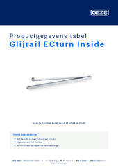 Glijrail ECturn Inside Productgegevens tabel NL