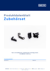 Zubehörset Produktdatenblatt DE