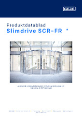 Slimdrive SCR-FR  * Produktdatablad DA