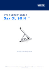 Sax OL 90 N  * Produktdatablad SV