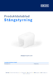Stångstyrning Produktdatablad SV
