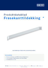 Fresekanttildekking  * Produktdatablad NB