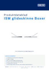 ISM glideskinne Boxer Produktdatablad DA