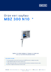 MBZ 300 N10  * Ürün veri sayfası TR