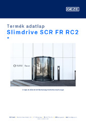 Slimdrive SCR FR RC2  * Termék adatlap HU