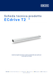 ECdrive T2  * Scheda tecnica prodotto IT