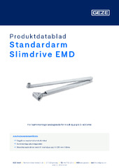 Standardarm Slimdrive EMD Produktdatablad SV