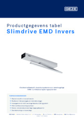 Slimdrive EMD Invers Productgegevens tabel NL