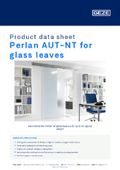 Perlan AUT-NT for glass leaves Product data sheet EN