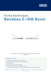 Bandeau E-ISM Boxer Fiche technique FR