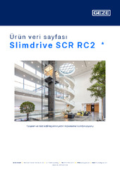 Slimdrive SCR RC2  * Ürün veri sayfası TR