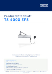 TS 4000 EFS Produktdatenblatt DE
