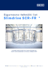 Slimdrive SCR-FR  * Sigurnosno-tehnički list HR