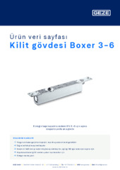 Kilit gövdesi Boxer 3-6 Ürün veri sayfası TR