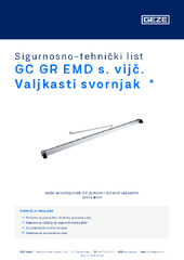 GC GR EMD s. vijč. Valjkasti svornjak Sigurnosno-tehnički list HR