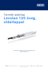 Levolan 120 üveg, oldallappal Termék adatlap HU