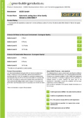 Environmental declaration EN (739610)