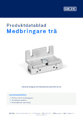 Medbringare trä Produktdatablad SV
