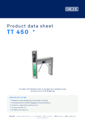 TT 450  * Product data sheet EN