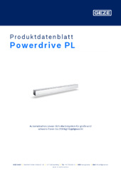 Powerdrive PL Produktdatenblatt DE