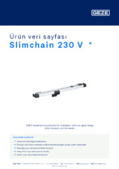 Slimchain 230 V  * Ürün veri sayfası TR