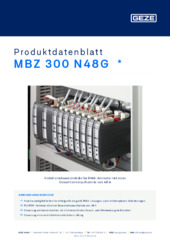 MBZ 300 N48G  * Produktdatenblatt DE