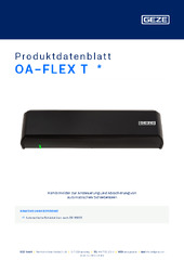 OA-FLEX T  * Produktdatenblatt DE