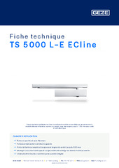 TS 5000 L-E ECline Fiche technique FR