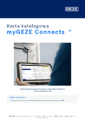myGEZE Connects  * Karta katalogowa PL
