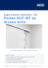 Perlan AUT-NT za drveno krilo Sigurnosno-tehnički list HR