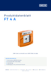 FT 4 A Produktdatenblatt DE
