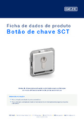 Botão de chave SCT Ficha de dados de produto PT