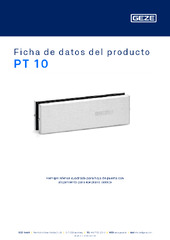 PT 10 Ficha de datos del producto ES