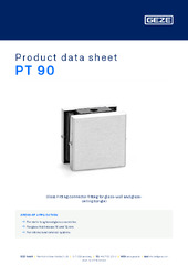 PT 90 Product data sheet EN