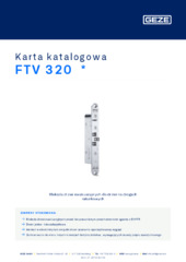 FTV 320  * Karta katalogowa PL