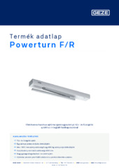 Powerturn F/R Termék adatlap HU