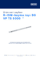 R-ISM-kayma rayı BG VP TS 5000  * Ürün veri sayfası TR