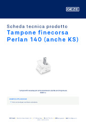 Tampone finecorsa Perlan 140 (anche KS) Scheda tecnica prodotto IT