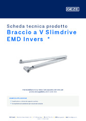 Braccio a V Slimdrive EMD Invers  * Scheda tecnica prodotto IT