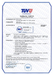 Zertifikat DE (661018)