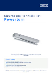 Powerturn Sigurnosno-tehnički list HR