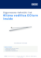 Klizna vodilica ECturn Inside Sigurnosno-tehnički list HR