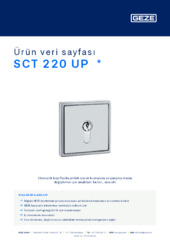 SCT 220 UP  * Ürün veri sayfası TR