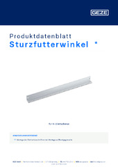 Sturzfutterwinkel  * Produktdatenblatt DE