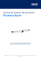 Powerchain Ficha de dados de produto PT