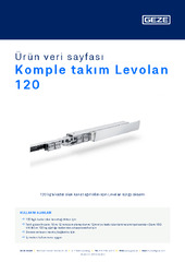 Komple takım Levolan 120 Ürün veri sayfası TR