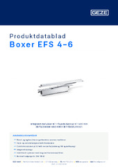 Boxer EFS 4-6 Produktdatablad DA
