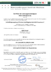 Zertifikat DE (661014)