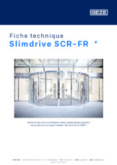 Slimdrive SCR-FR  * Fiche technique FR